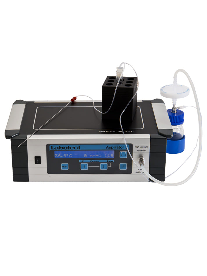 LABOTECT. 13907. ASPIRATOR 3. Electronic Aspirator Pump including heating stage