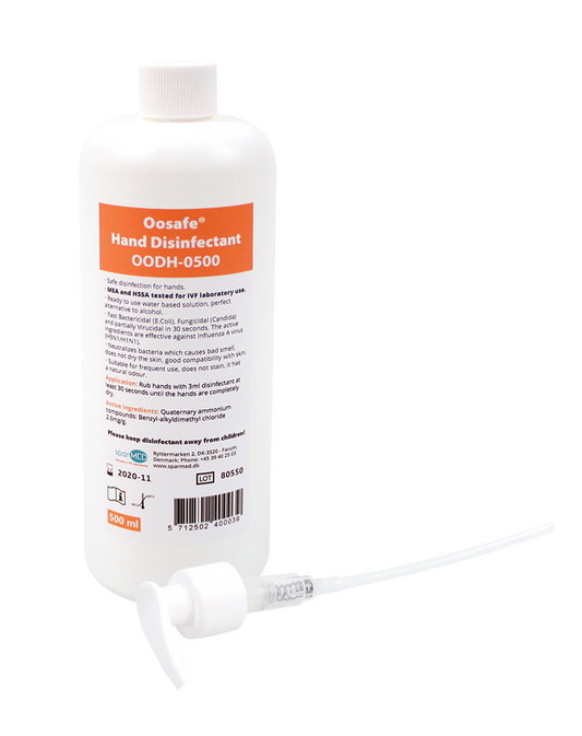 OOSAFE. OOHS-0500-LA. Hand Disinfectant with spray