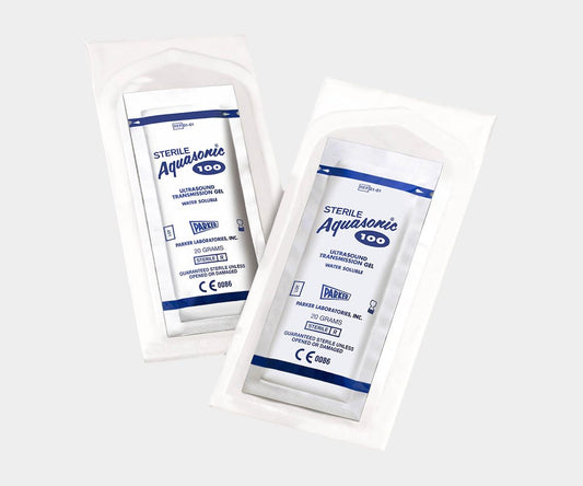 Parker Aquasonic 100. 402.0001. Sterile Gel Packet 01-01