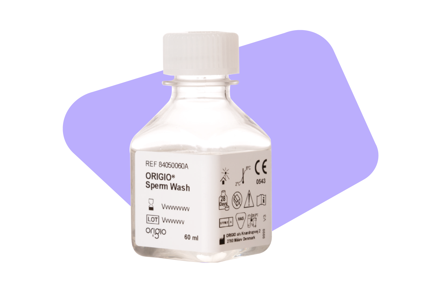 ORIGIO. 84050060D. Sperm Wash 60 ml
