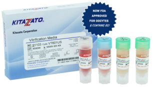 KITAZATO. VT601US. Vitrification Media