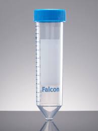 FALCON. 352098. 50mL High Clarity PP Centrifuge Tube, Conical Bottom, Sterile