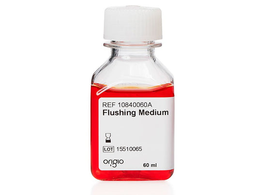 ORIGIO. 10760125. Flushing medium, with 10 IU/ml Heparin