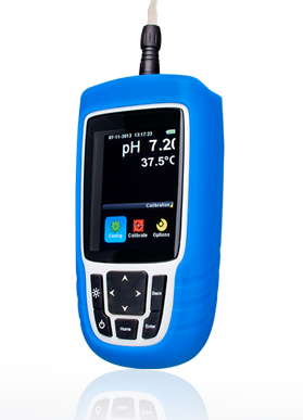 RI. 7-90-101-3. pH Meter version 3.0 with custom probe and Datalogging system