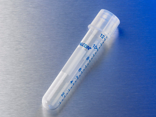 FALCON.14ml Round Bottom High Clarity PP Test Tube, Graduated, with Snap Cap